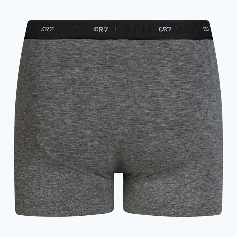 Pánske boxerky CR7 Bamboo Trunk FSC 3 páry black/dark grey/grey 6