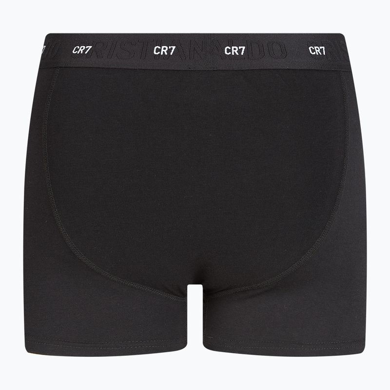 Pánske boxerky CR7 Bamboo Trunk FSC 3 páry black/dark grey/grey 9
