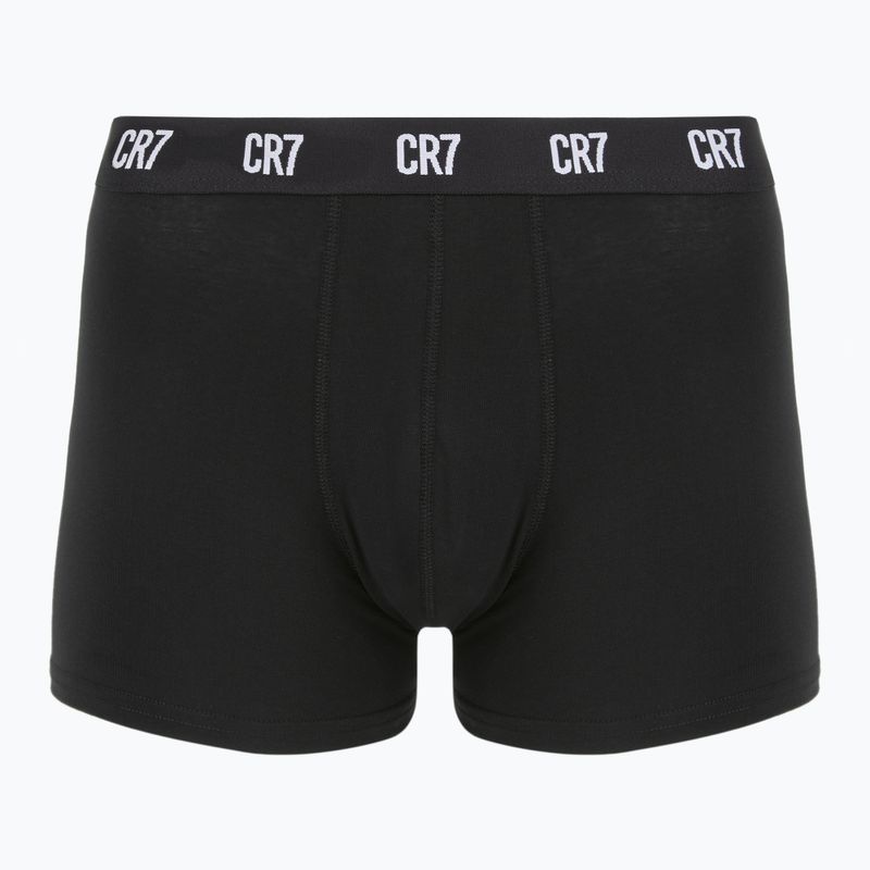 Pánske boxerky CR7 Basic Trunk 5 párov black/white