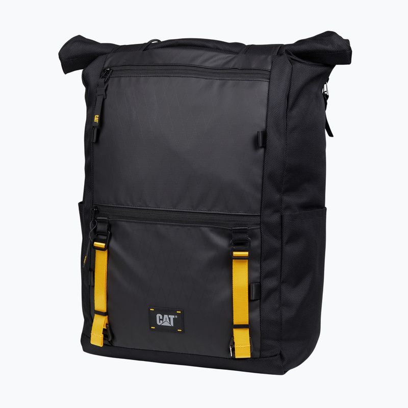 Mestský batoh Caterpillar Utility X Rolltop Backpack 28 l black 2