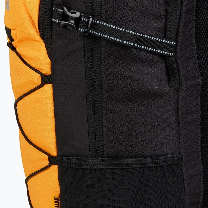 Mestský batoh Caterpillar Logan Backpack 25 l black/yellow 9