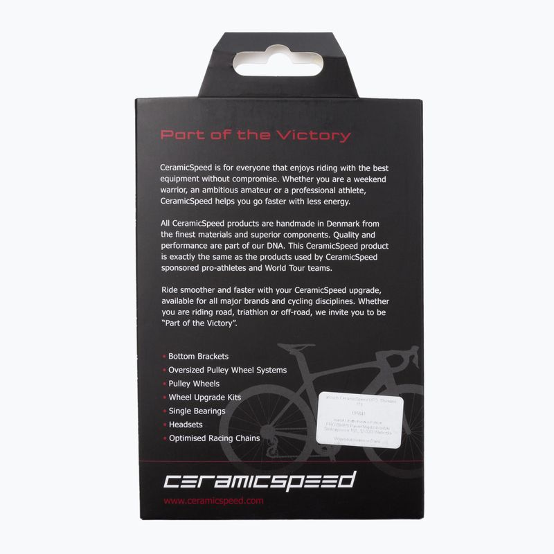 Cyklistická reťaz Shimano 11s silver CeramicSpeed UFO 105641 2