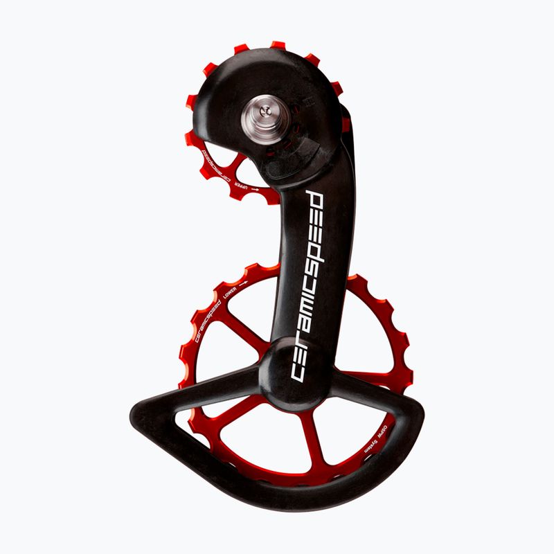 CeramicSpeed vozík prevodovky OSPW 9100/R8000 Series červený 106315