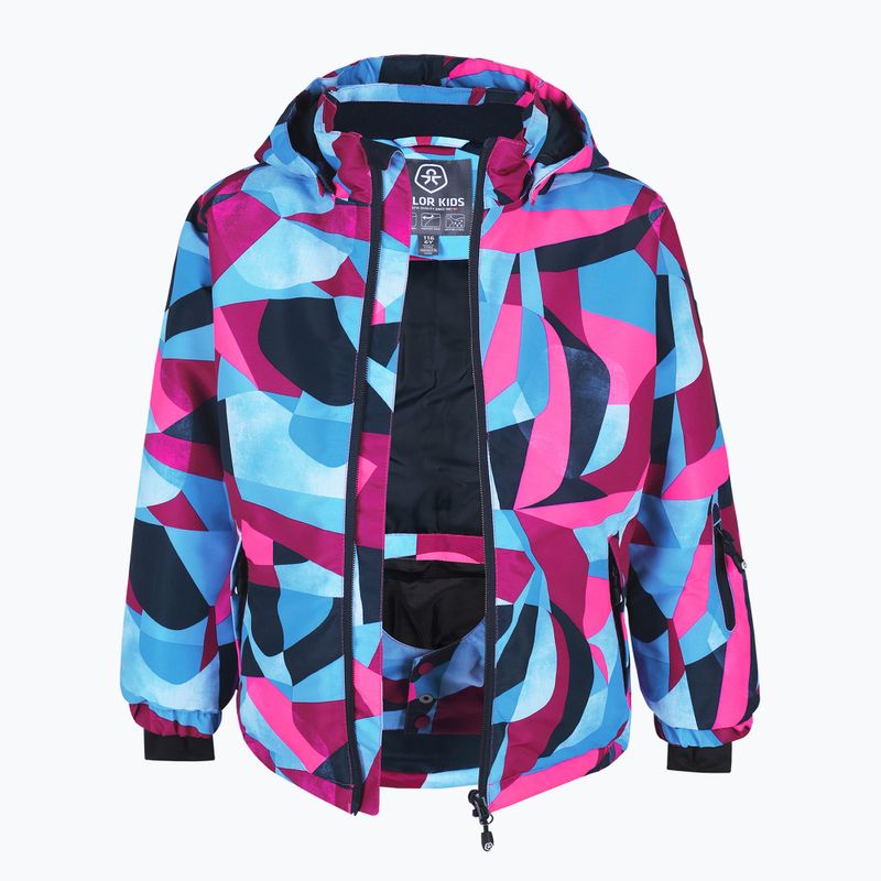 Detská lyžiarska bunda Color Kids Ski Jacket AOP AF 1. farebná 74688 2