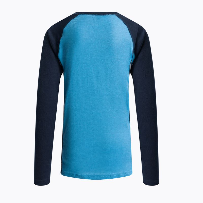 Detské termoprádlo Color Kids Ski Underwear Colorblock modré 74777.728 3
