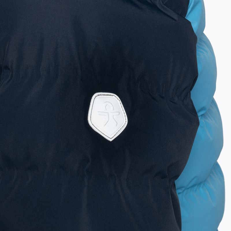 Detská lyžiarska bunda Color Kids Ski Jacket Quilted AF 1. modro-čierna 74695 4