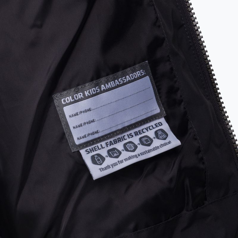 Detská páperová bunda Color Kids Jacket Quilted AF 1. čierna 7472 3