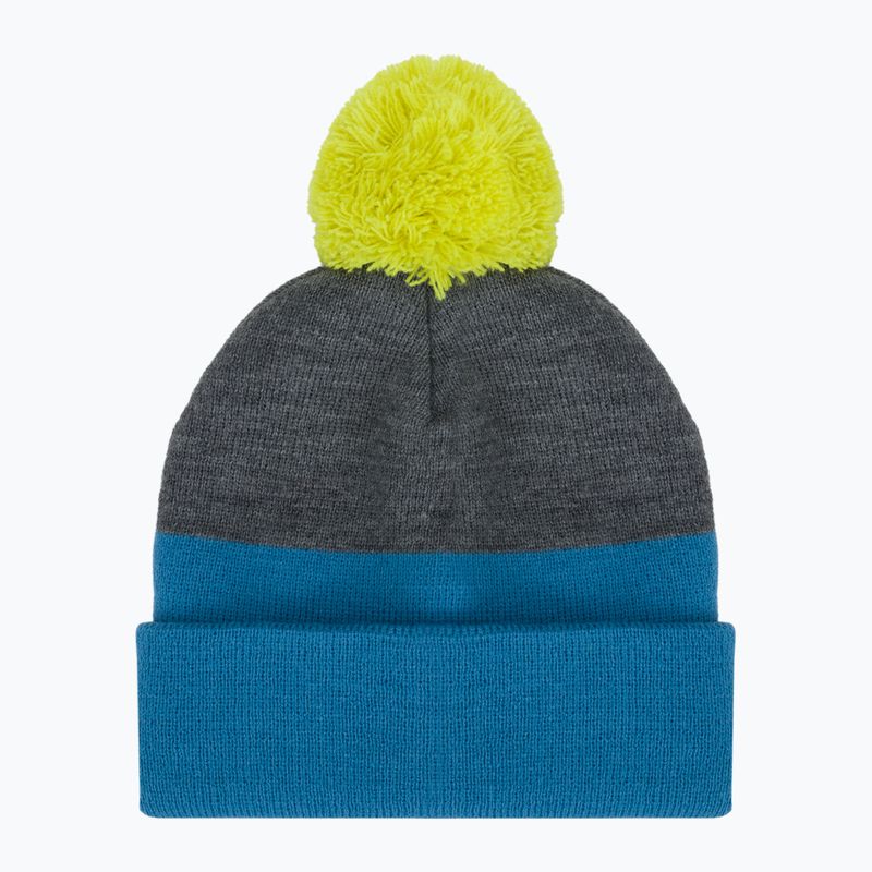 Detská zimná čiapka Color Kids Hat Beanie Colorblock modro-šedá 7485 6
