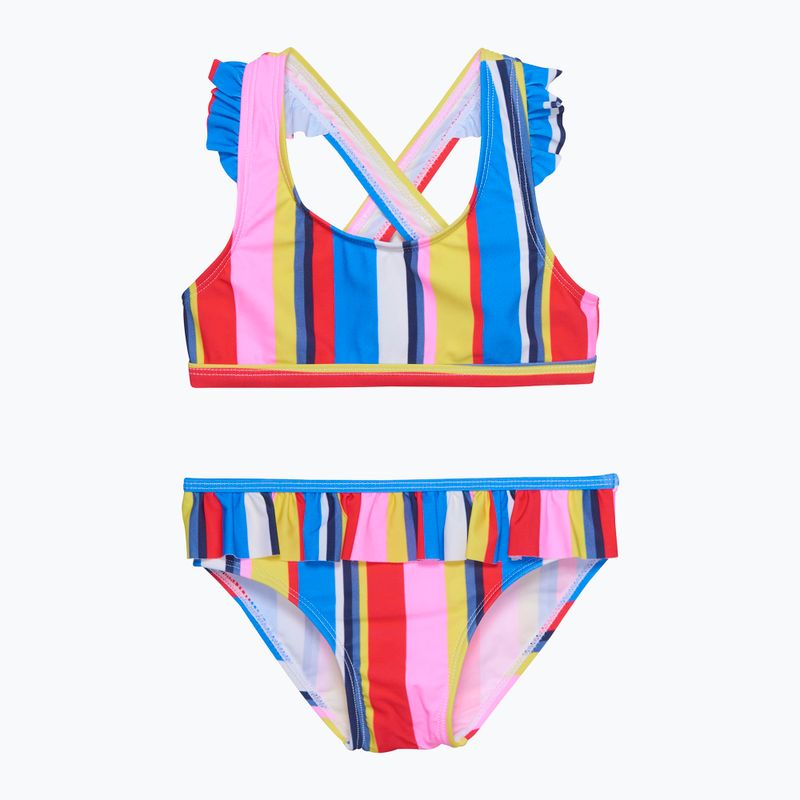 Detské dvojdielne plavky Farba Krátka sukňa Bikiny Farba CO7201115380