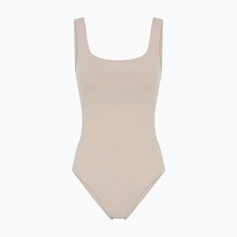 Dámske body Girlfriend Collective Penny Square Neck cream 7