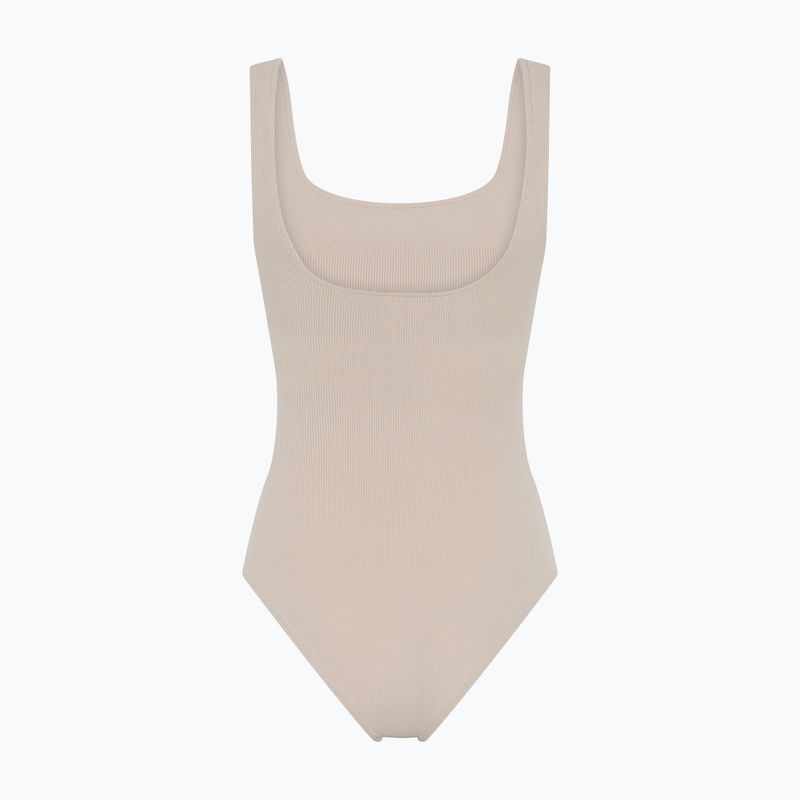 Dámske body Girlfriend Collective Penny Square Neck cream 8