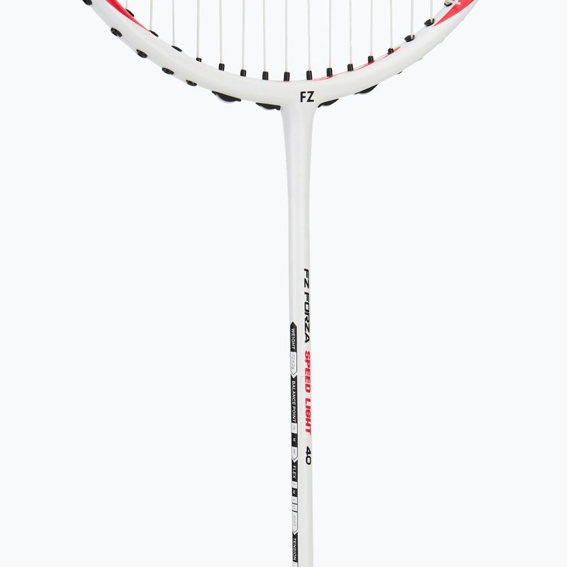 Bedmintonová raketa FZ Forza Speed Light 40 biela 4