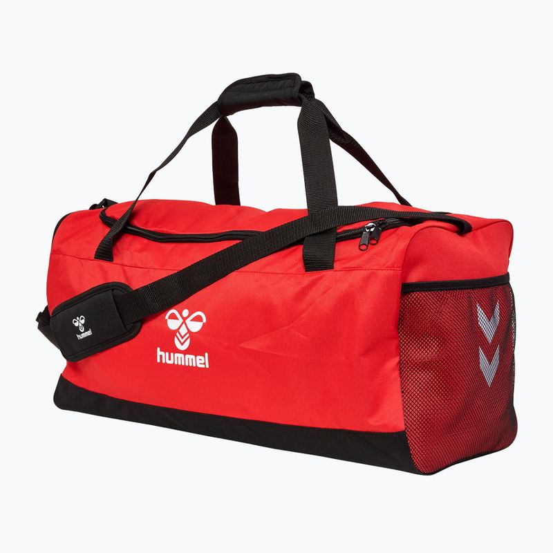 Tréningová taška Hummel Core 2.0 Sports W.SC 63 l true red/black 2