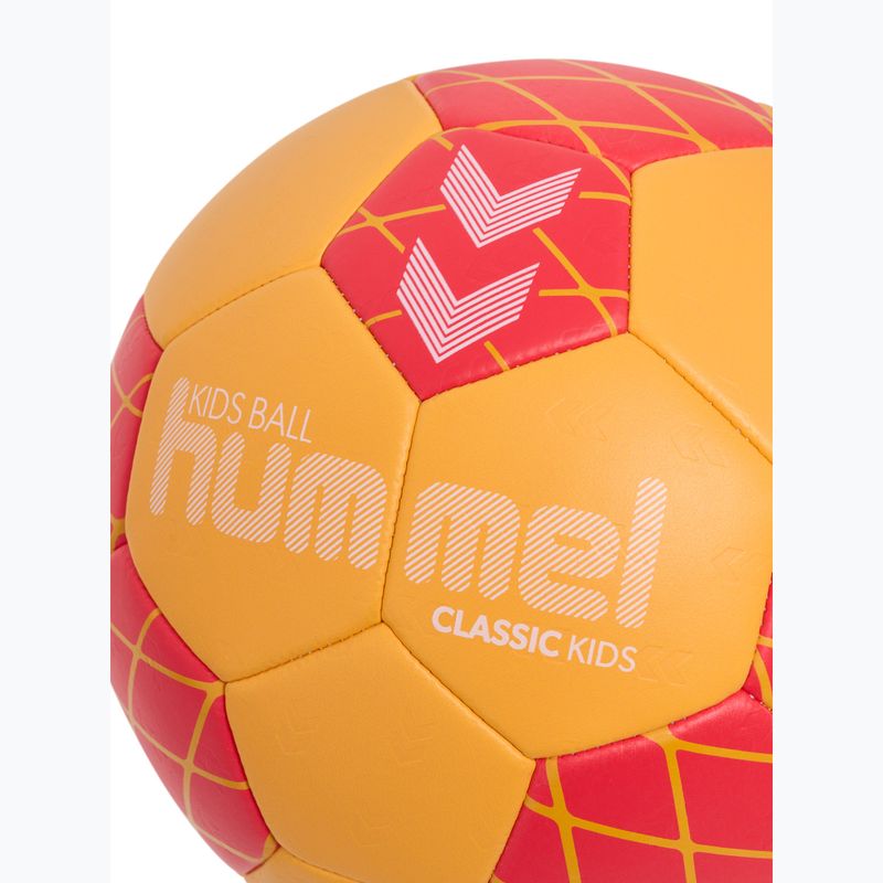 Detská lopta na hádzanú  Hummel Classic HB Jr orange/red size 1 4