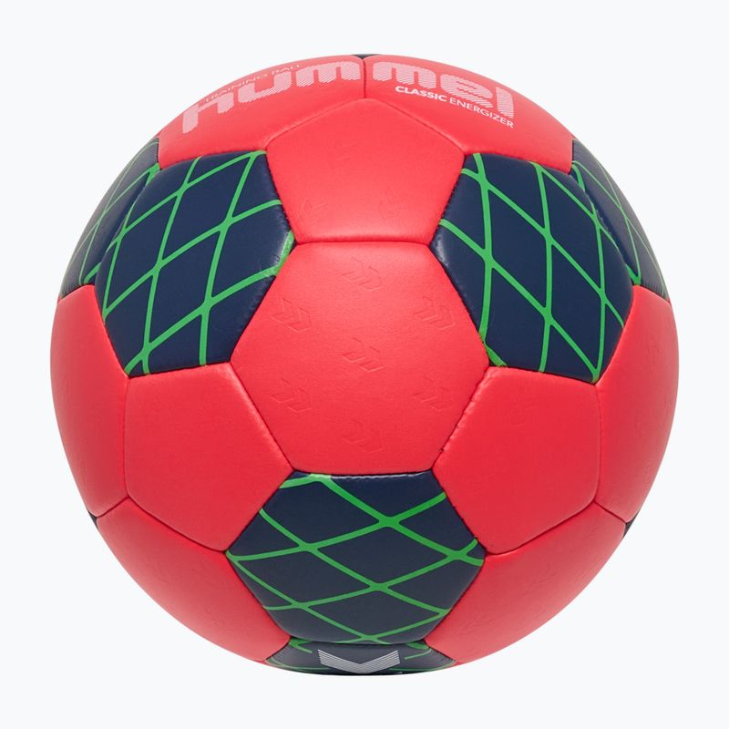 Loptu na hádzanú Hummel Classic Energizer red/marine/green size 0 3