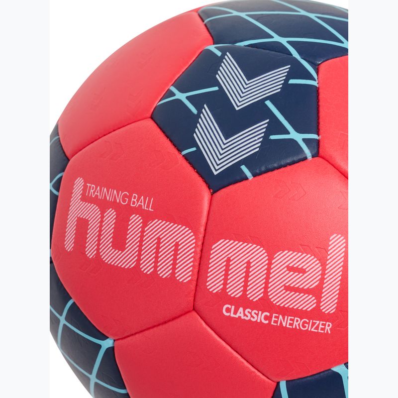 Loptu na hádzanú Hummel Classic Energizer red/marine/light blue size 1 4