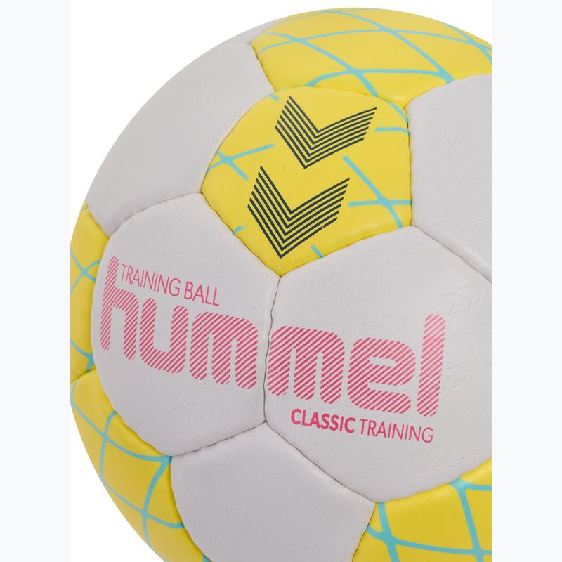 Loptu na hádzanú Hummel Classic Training HB white/yellow/blue size 1 4