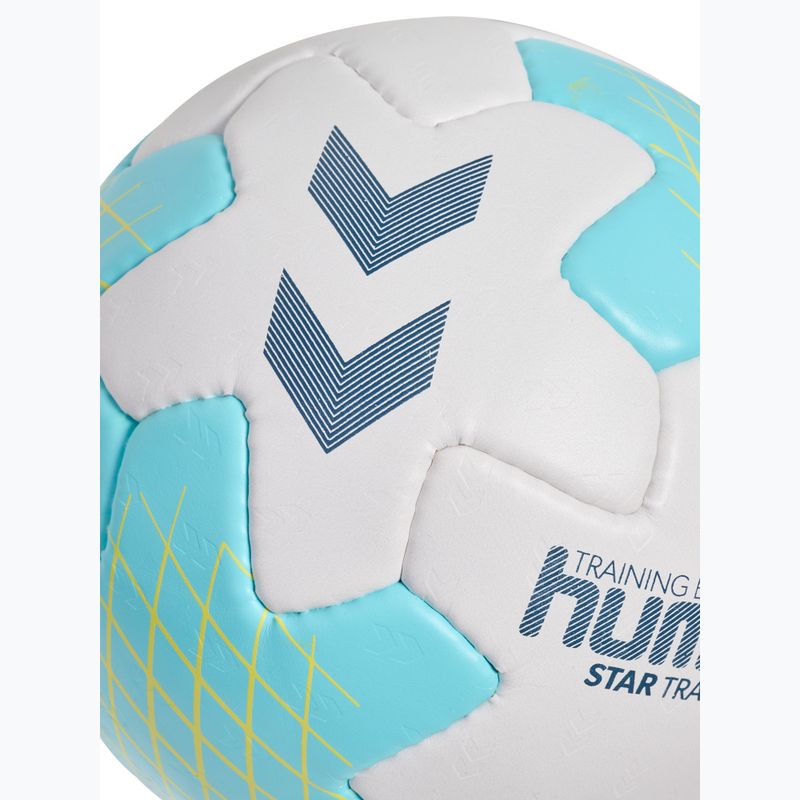 Loptu na hádzanú Hummel Startraining HB white/light blue/navy size 1 4