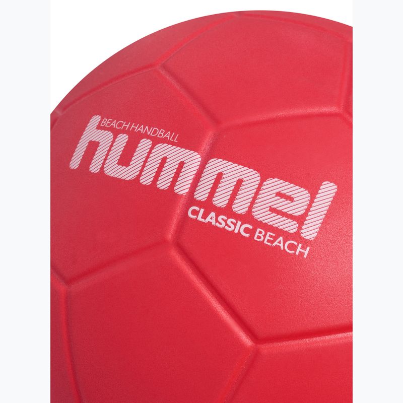 Loptu na hádzanú Hummel Classic Beach HB red/white size 3 3