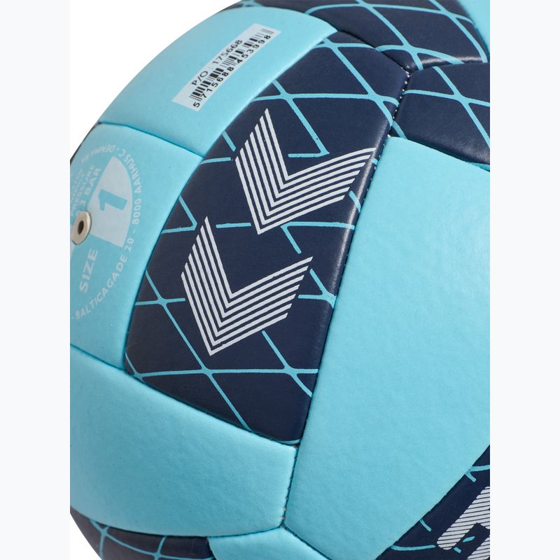 Loptu na hádzanú Hummel Evolution Energizer AR HB light blue/marine size 1 3