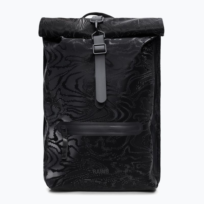 Mestský batoh Rains Rucksack Rolltop 17 l amp