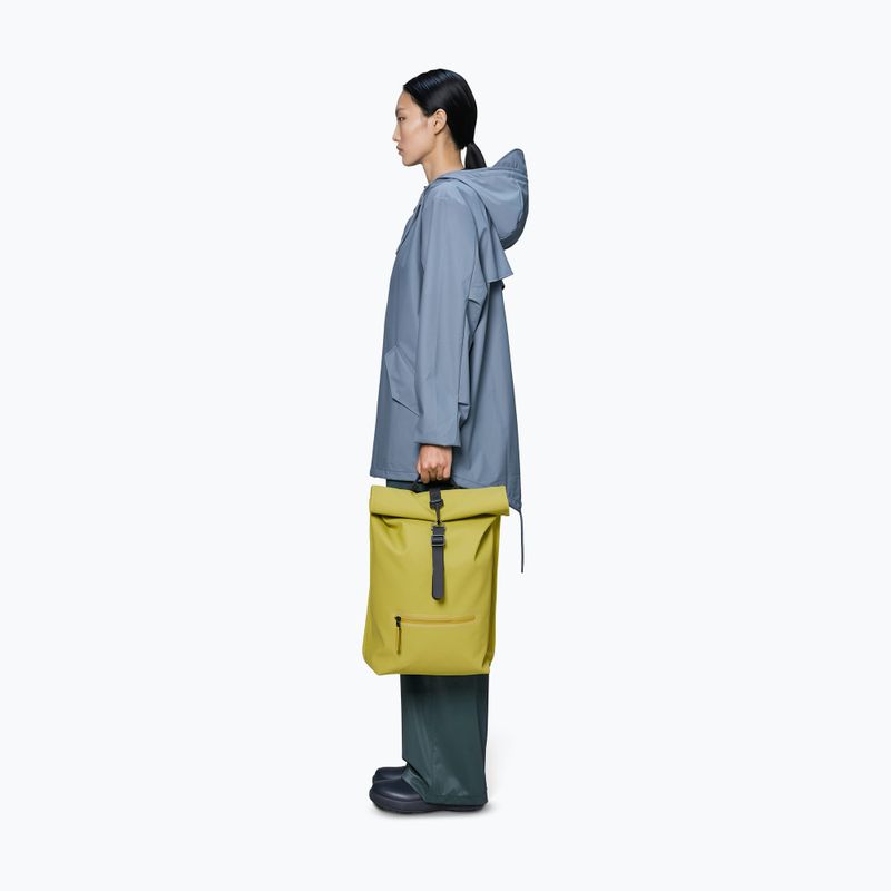 Mestský batoh Rains Rucksack Rolltop glow 4