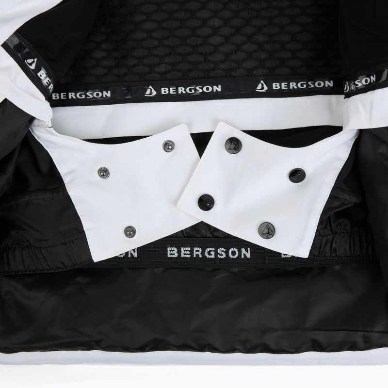 Pánska lyžiarska bunda BERGSON Velox Stx ibiza blue/white 9