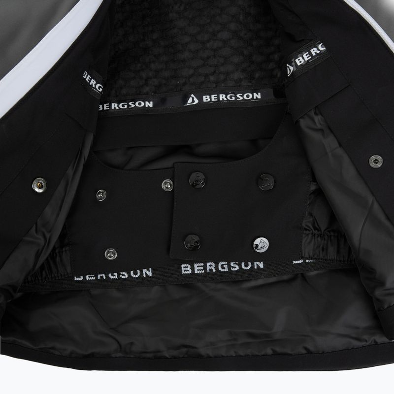Pánska lyžiarska bunda BERGSON Velox Stx white/grey 9