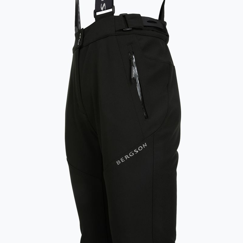 Dámske lyžiarske nohavice BERGSON Magno jet black 3