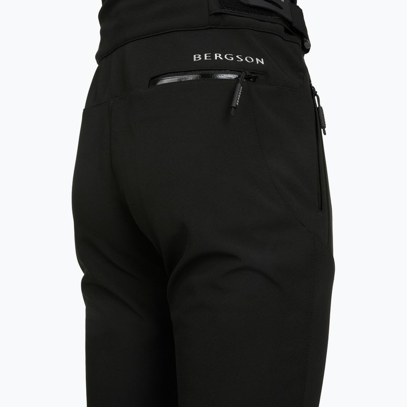 Dámske lyžiarske nohavice BERGSON Magno jet black 4