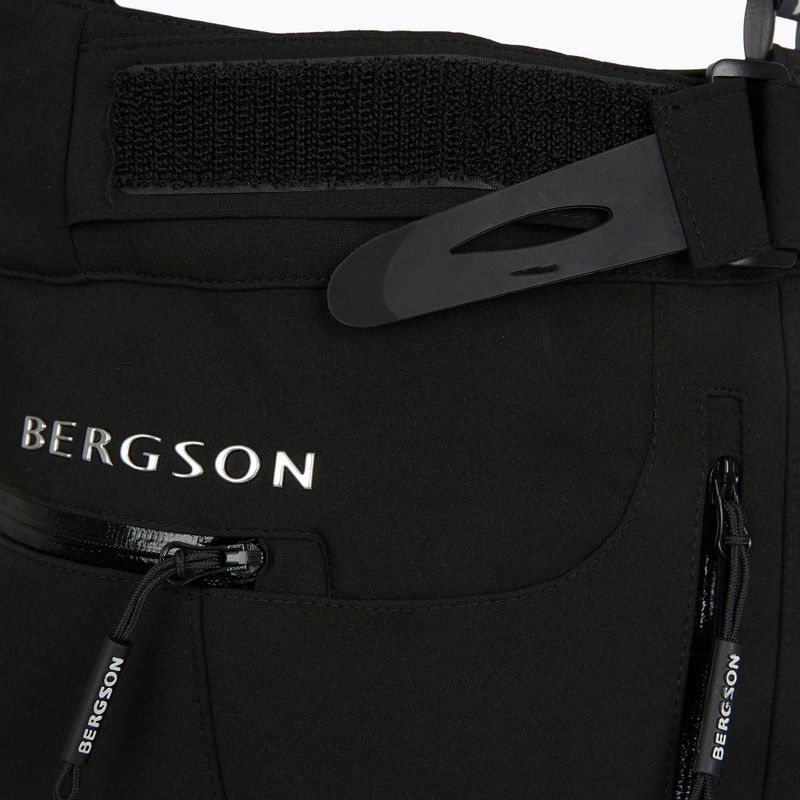 Dámske lyžiarske nohavice BERGSON Magno jet black 5