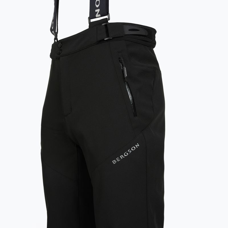 Pánske lyžiarske nohavice BERGSON Magno jet black 3