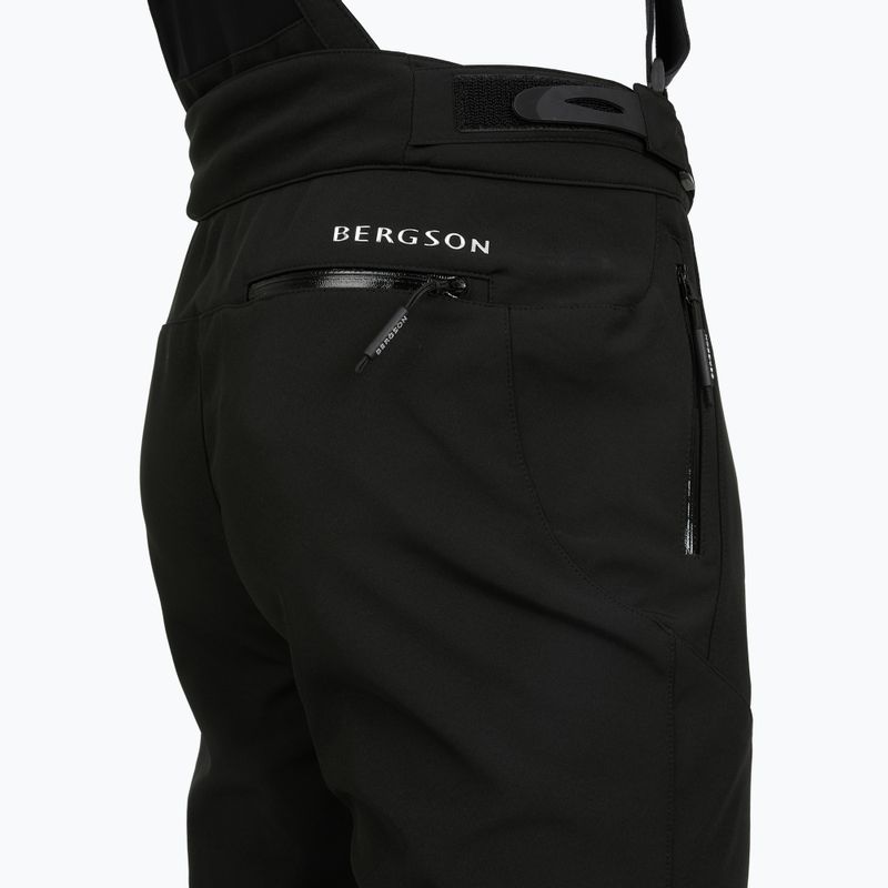 Pánske lyžiarske nohavice BERGSON Magno jet black 4