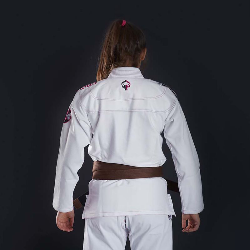 Ground Game dámske BJJ GI 'Sakura' biele GISAKWHF1 4
