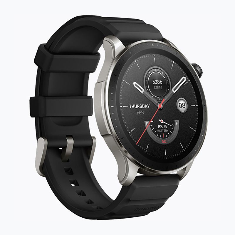 Hodinky Amazfit GTR 4 Superspeed + stupnica čierna/strieborná W2166EU1N 3