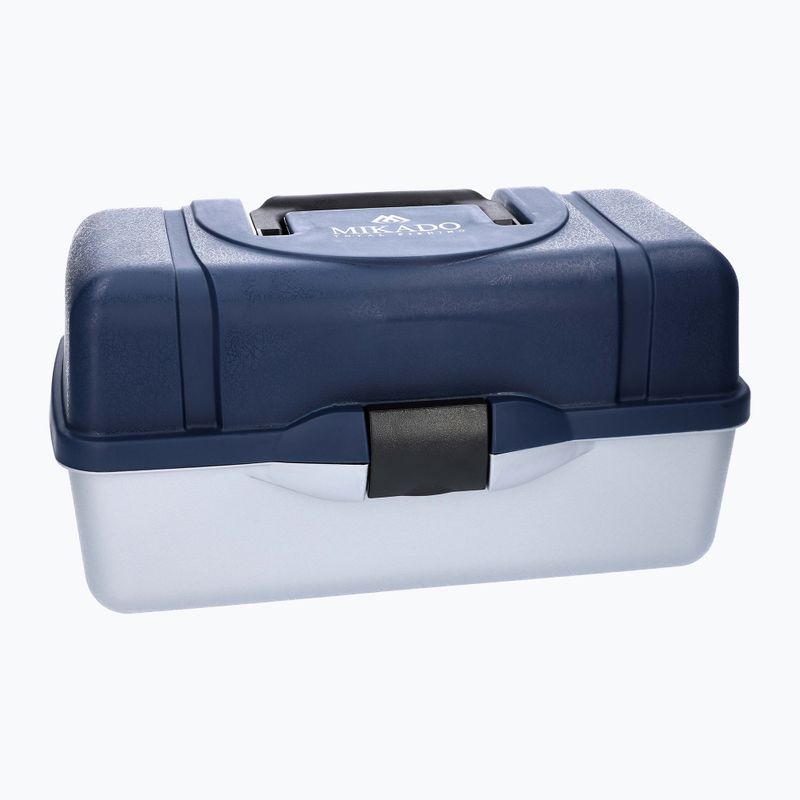 Box na príslušenstvo Mikado biely a námornícky modrý UAC-H416