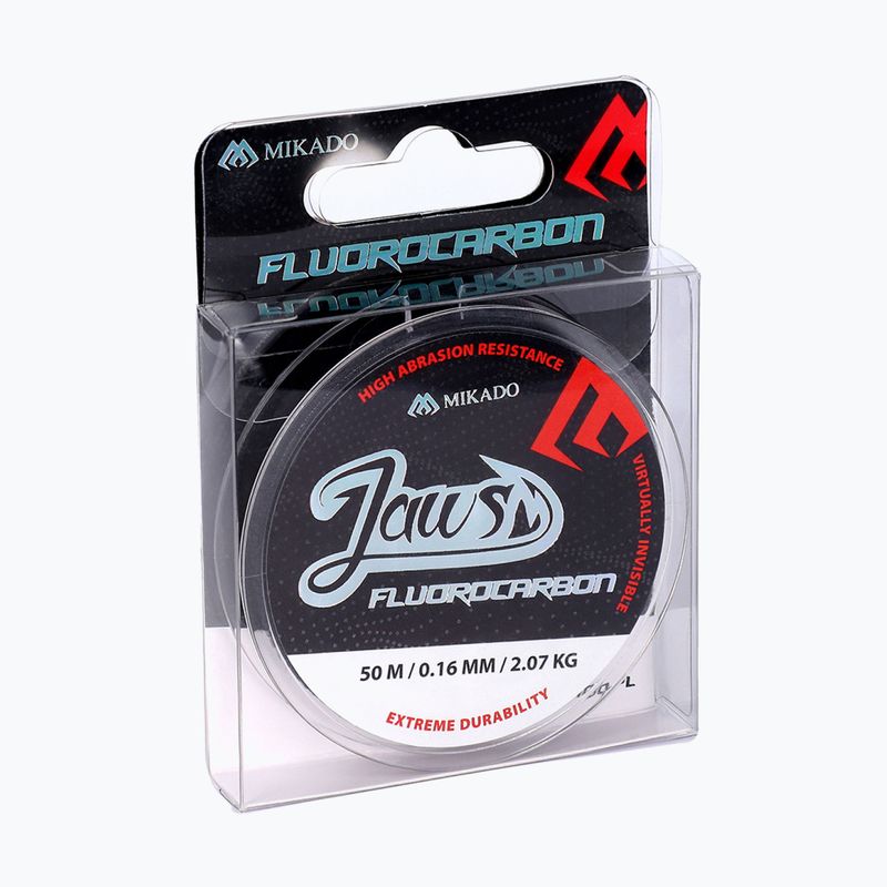 Mikado Fluorocarbon leader line Čeľuste transparentné ZFLJ01-010-50