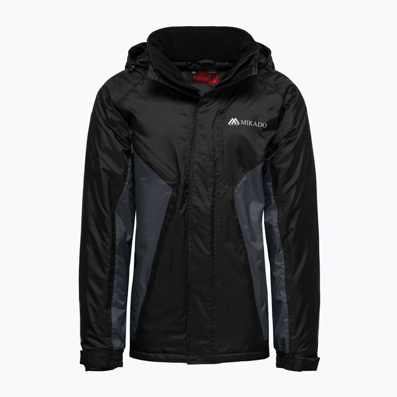 Rybárska kombinéza Mikado čierna UMB-273 3