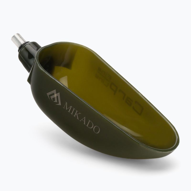 Malá zelená lyžička na mletú nástrahu Mikado AMR05-P001