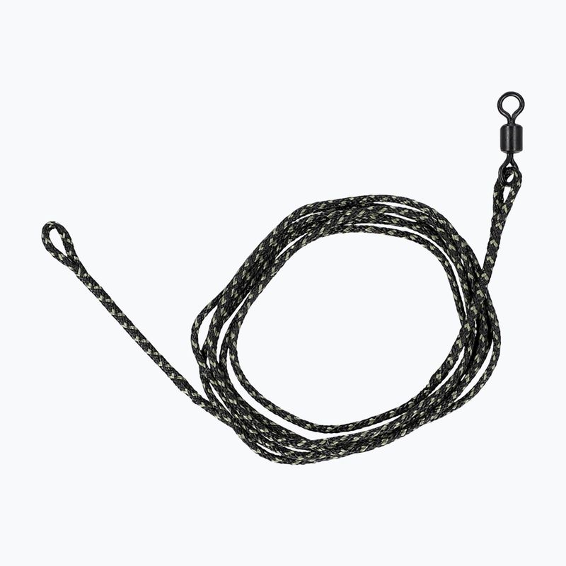 Sada kaprových náväzcov Mikado Leadcore s obratlíkom 2ks čierna AMC-ZK-004