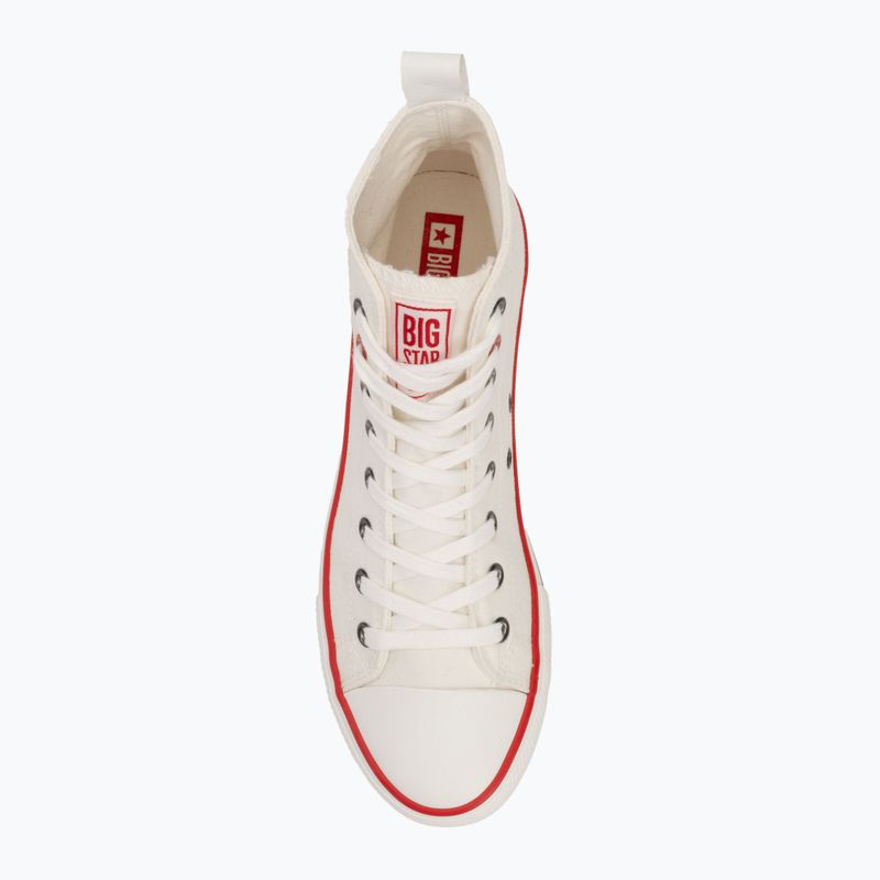 Pánske tenisky BIG STAR JJ174066 white/red 5