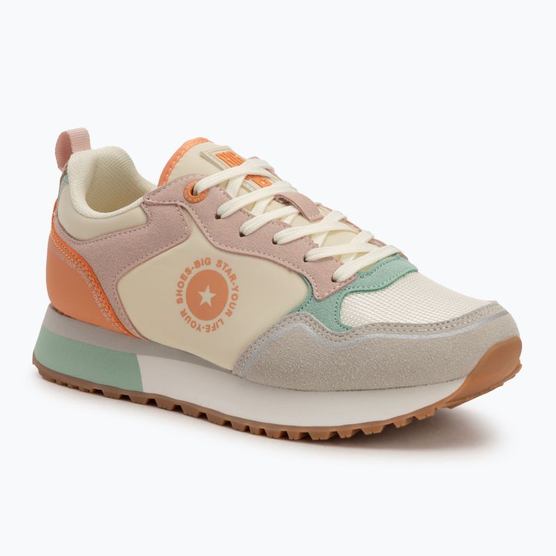 Dámske topánky BIG STAR LL274542 coral/pink/grey