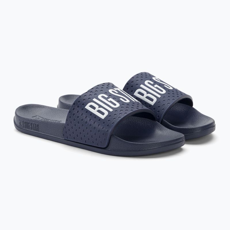 Dámske žabky BIG STAR MM274714 navy blue 4