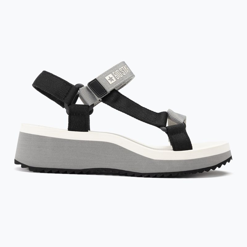 Dámske sandále BIG STAR NN274A054 black/green 2