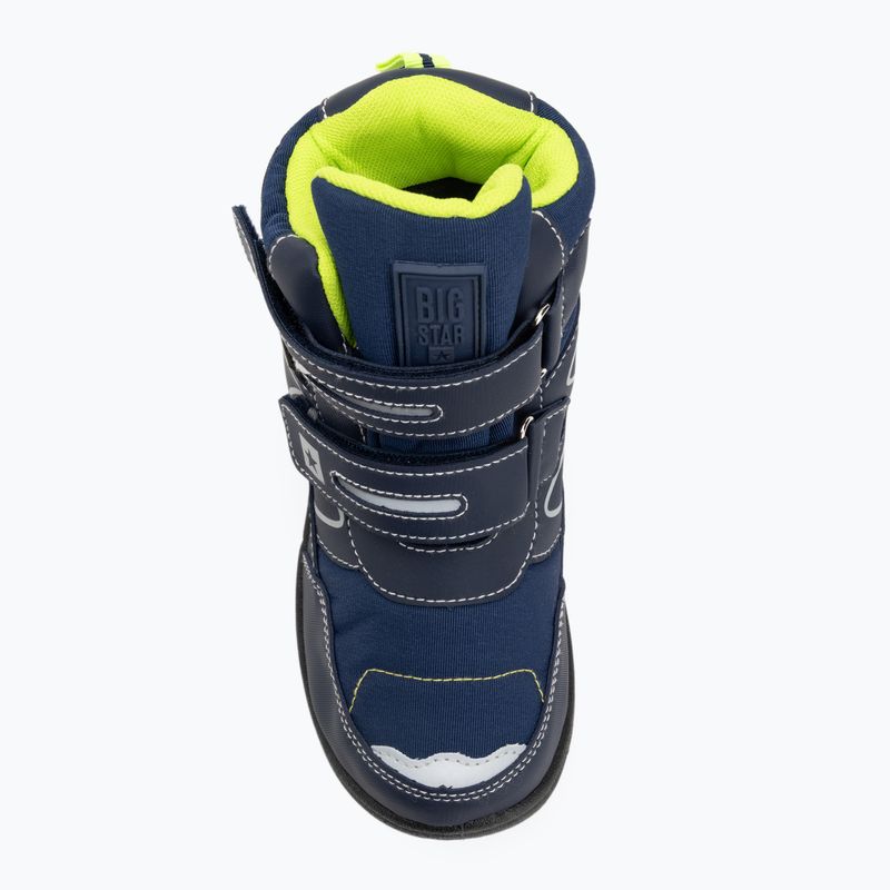 Detské snehové topánky BIG STAR OO374048 navy 5