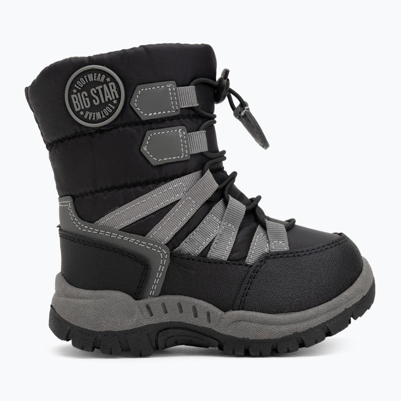 Detské snehové topánky BIG STAR OO374054 black / dark grey 2