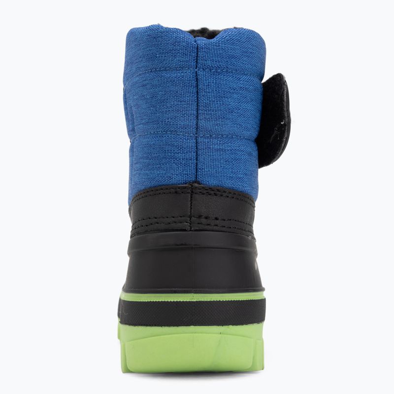 Detské snehové topánky BIG STAR OO374062 modrá / čierna 5