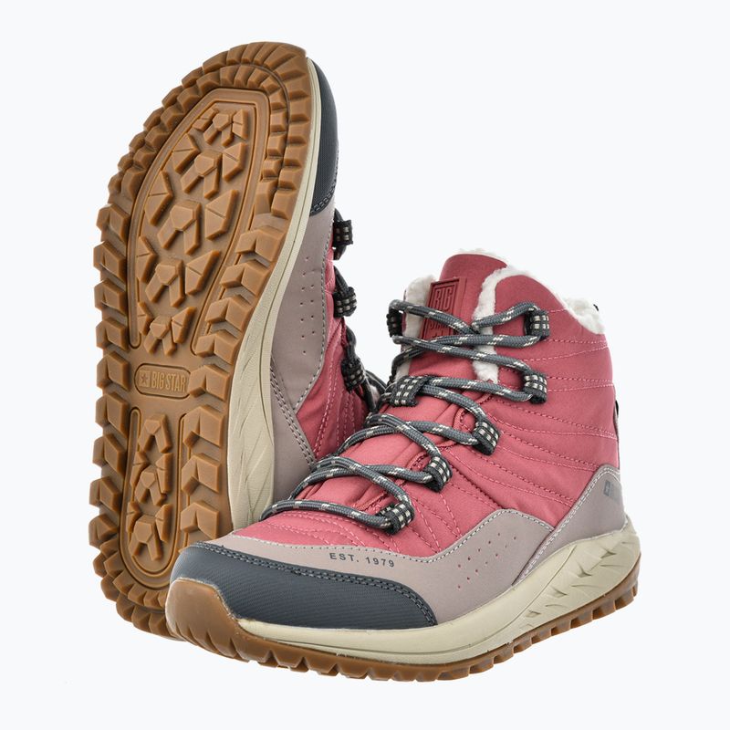 Dámske topánky BIG STAR OO274A065 fuchsia/grey 11