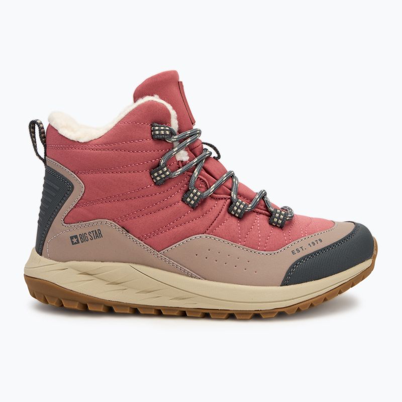 Dámske topánky BIG STAR OO274A065 fuchsia/grey 2