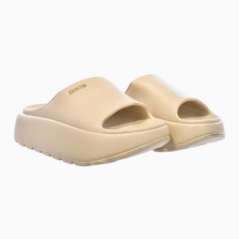 Dámske žabky BIG STAR RR274A569 beige 2